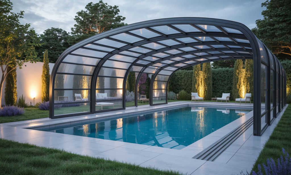 découvrez les avantages des abris de piscine en verre et en polycarbonate pour choisir celui qui convient le mieux à vos besoins et à votre budget.